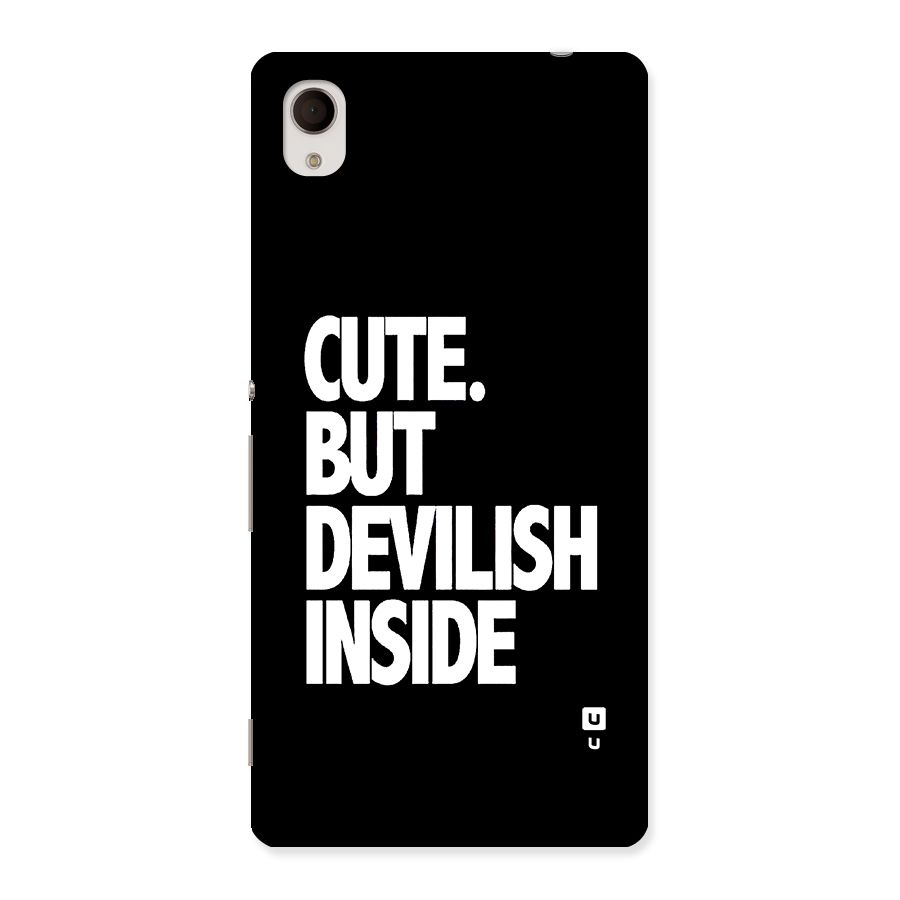 Devil Inside Back Case for Xperia M4