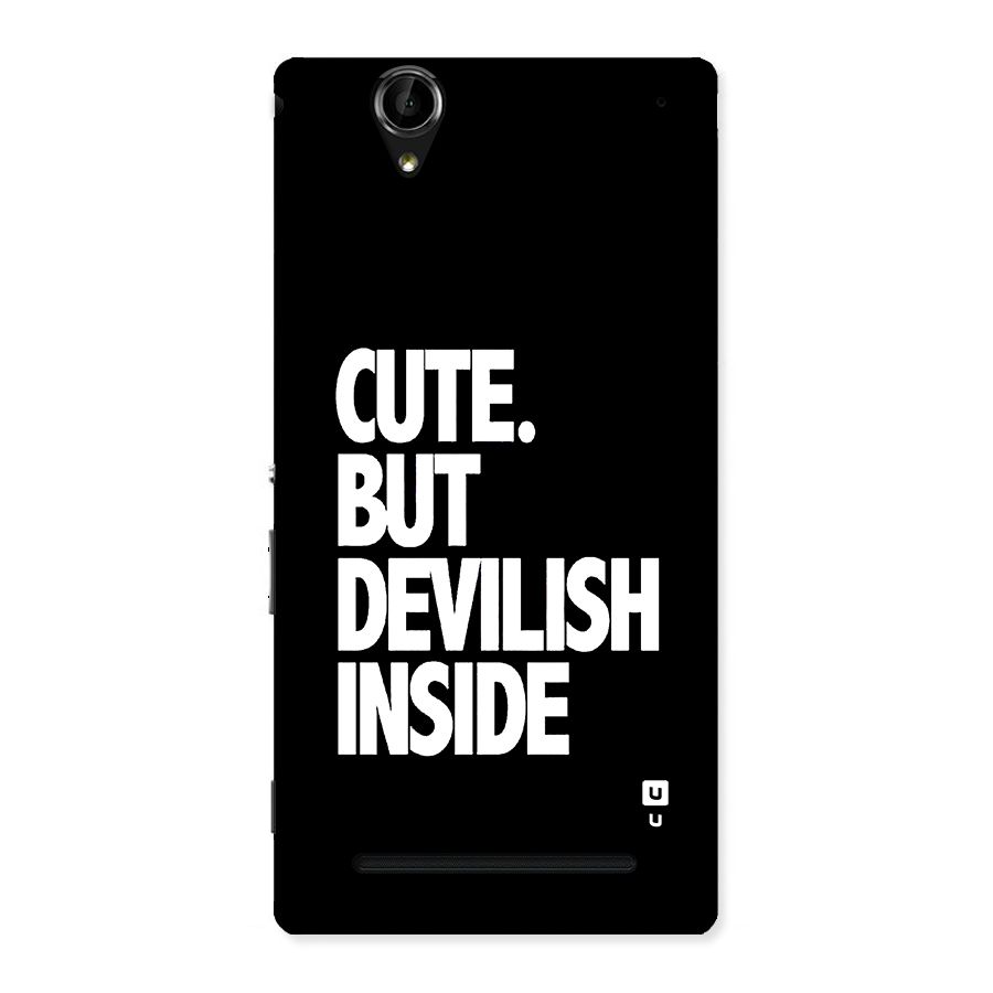 Devil Inside Back Case for Xperia T2