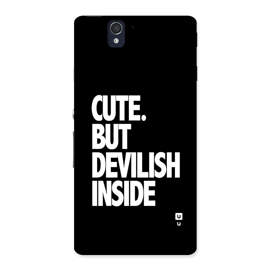 Devil Inside Back Case for Xperia Z