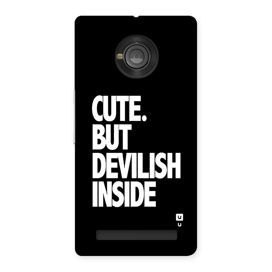 Devil Inside Back Case for Yunique