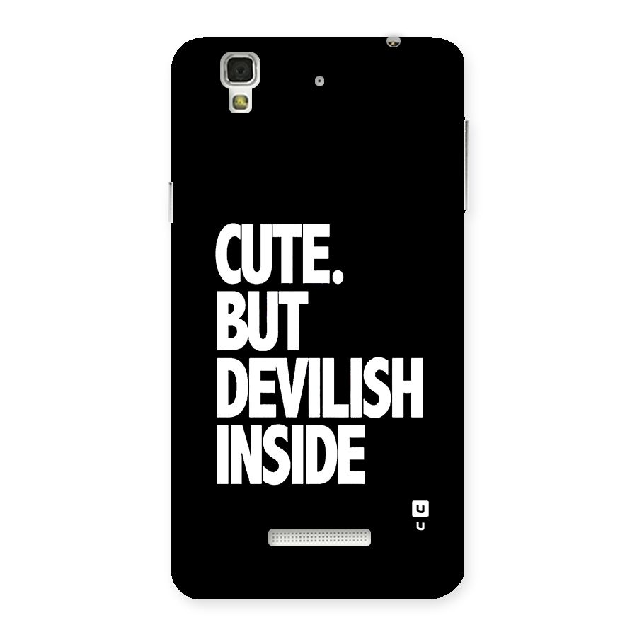 Devil Inside Back Case for Yureka