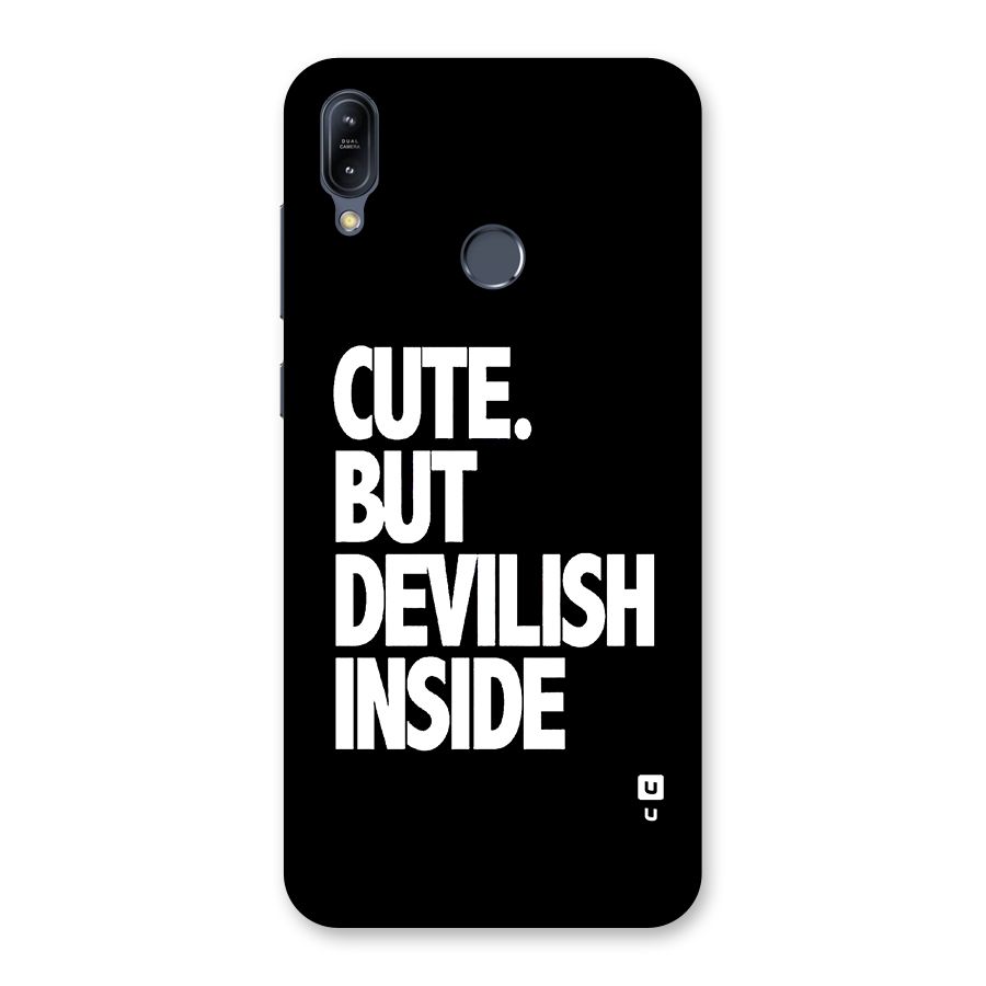 Devil Inside Back Case for Zenfone Max M2