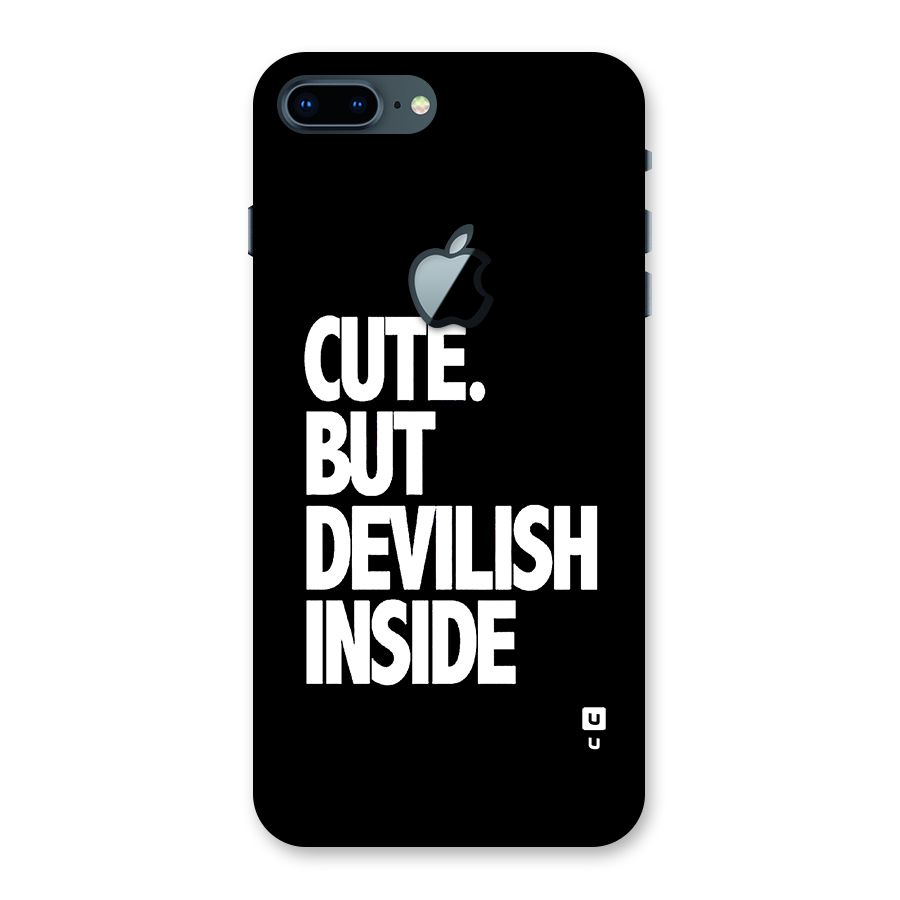 Devil Inside Back Case for iPhone 7 Plus Apple Cut