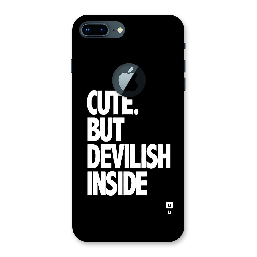 Devil Inside Back Case for iPhone 7 Plus Logo Cut