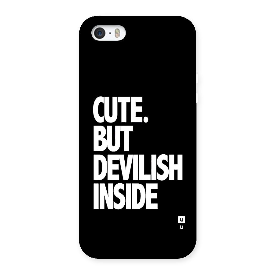 Devil Inside Back Case for iPhone SE 2016