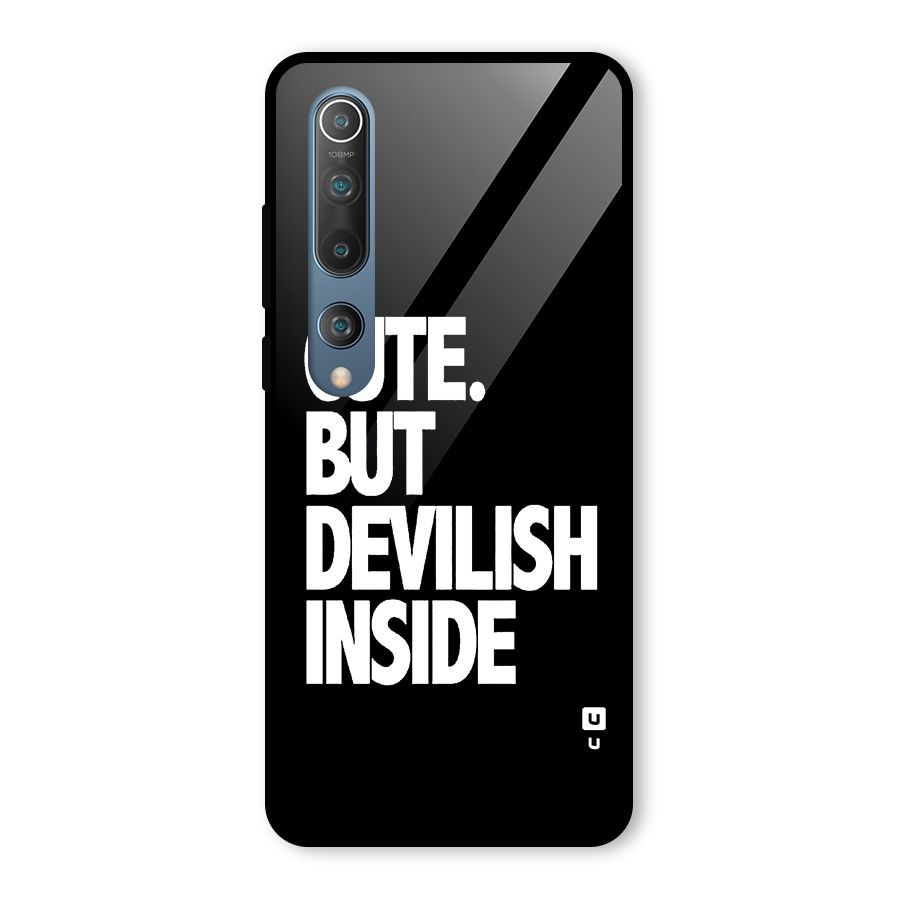 Devil Inside Glass Back Case for Mi 10