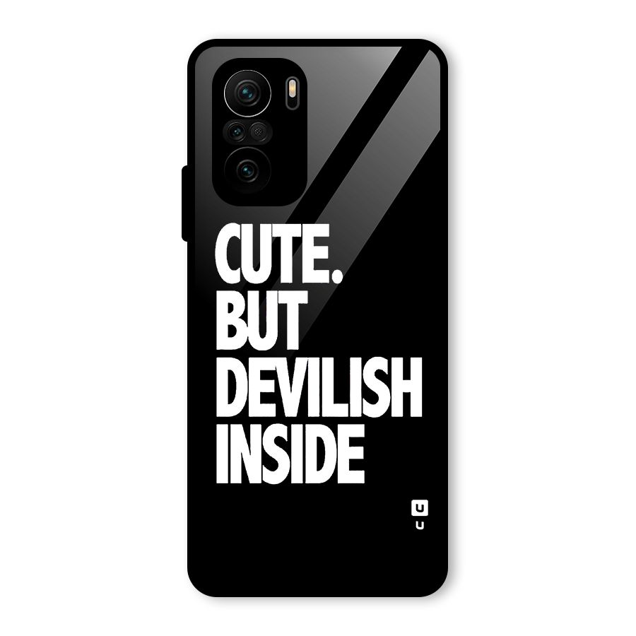 Devil Inside Glass Back Case for Mi 11X Pro