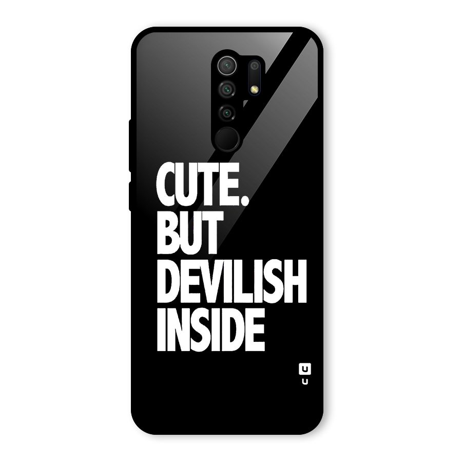 Devil Inside Glass Back Case for Poco M2