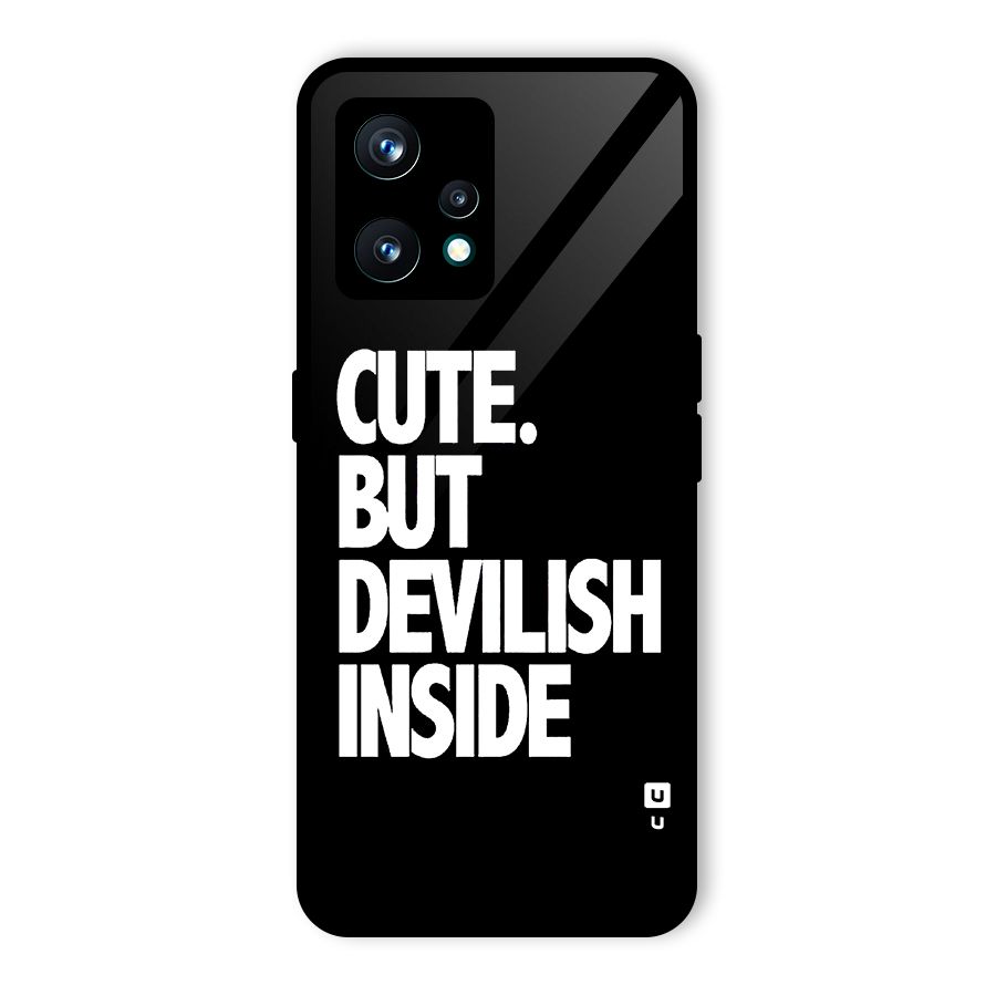 Devil Inside Glass Back Case for Realme 9 Pro Plus 5G