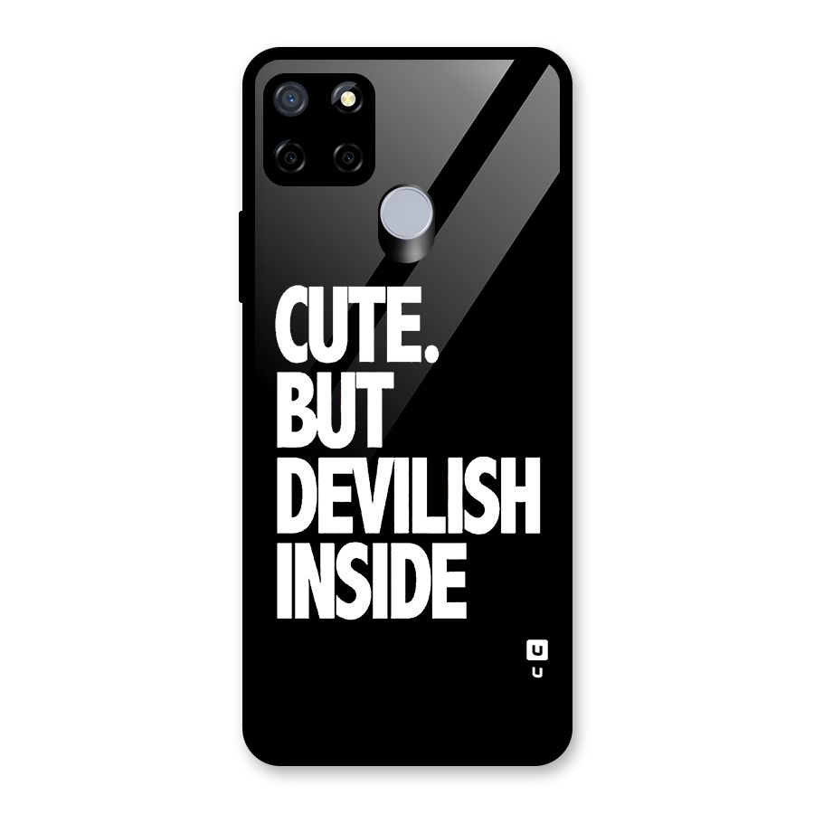 Devil Inside Glass Back Case for Realme C12