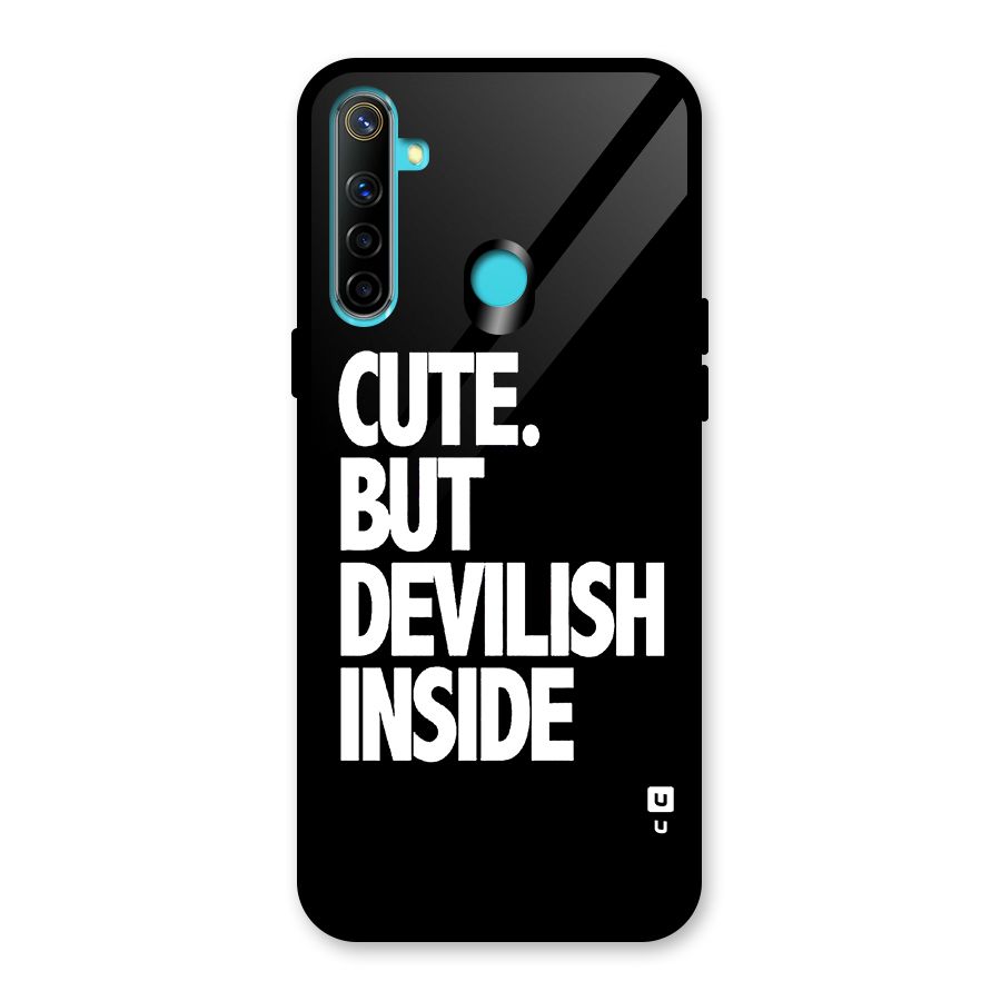 Devil Inside Glass Back Case for Realme Narzo 10