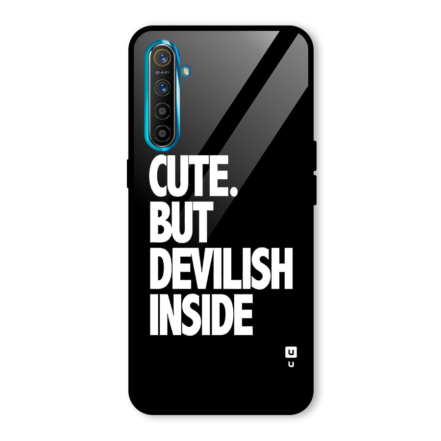 Devil Inside Glass Back Case for Realme X2