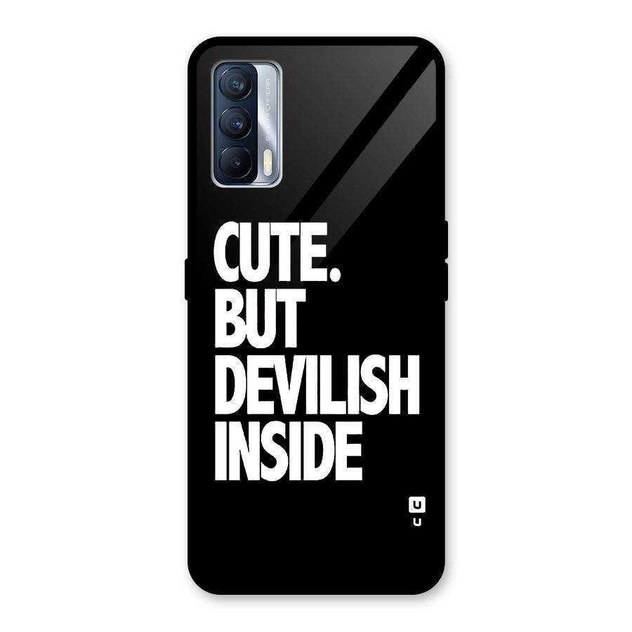 Devil Inside Glass Back Case for Realme X7