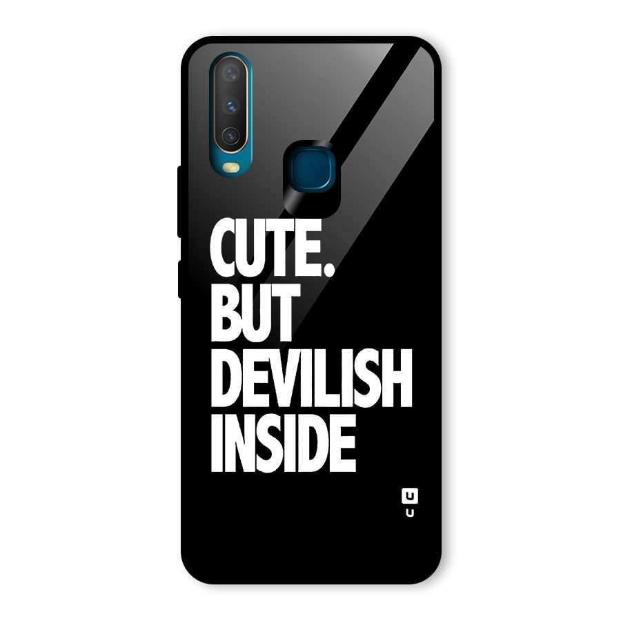 Devil Inside Glass Back Case for Vivo U10