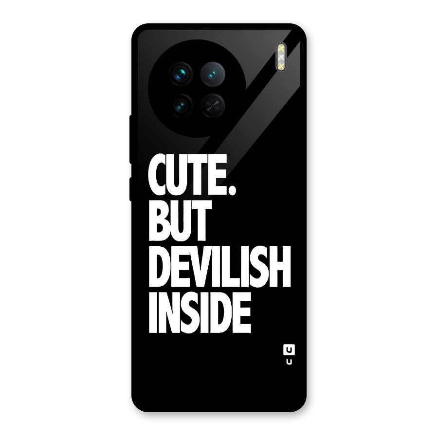 Devil Inside Glass Back Case for Vivo X90