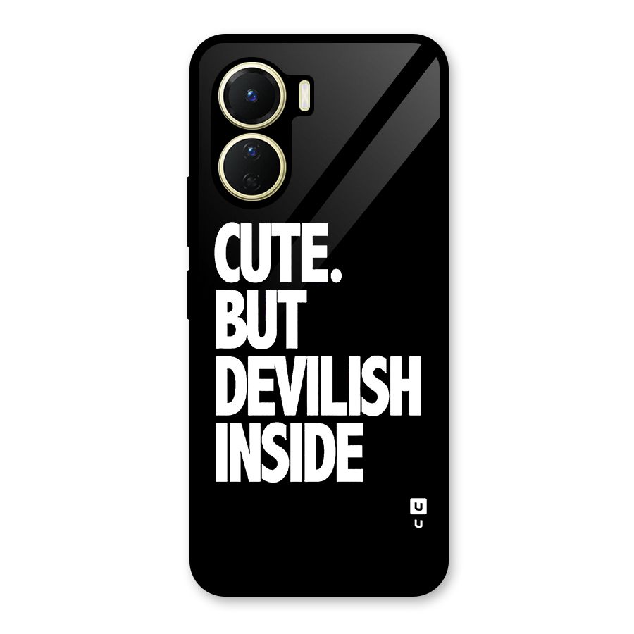 Devil Inside Glass Back Case for Vivo Y16
