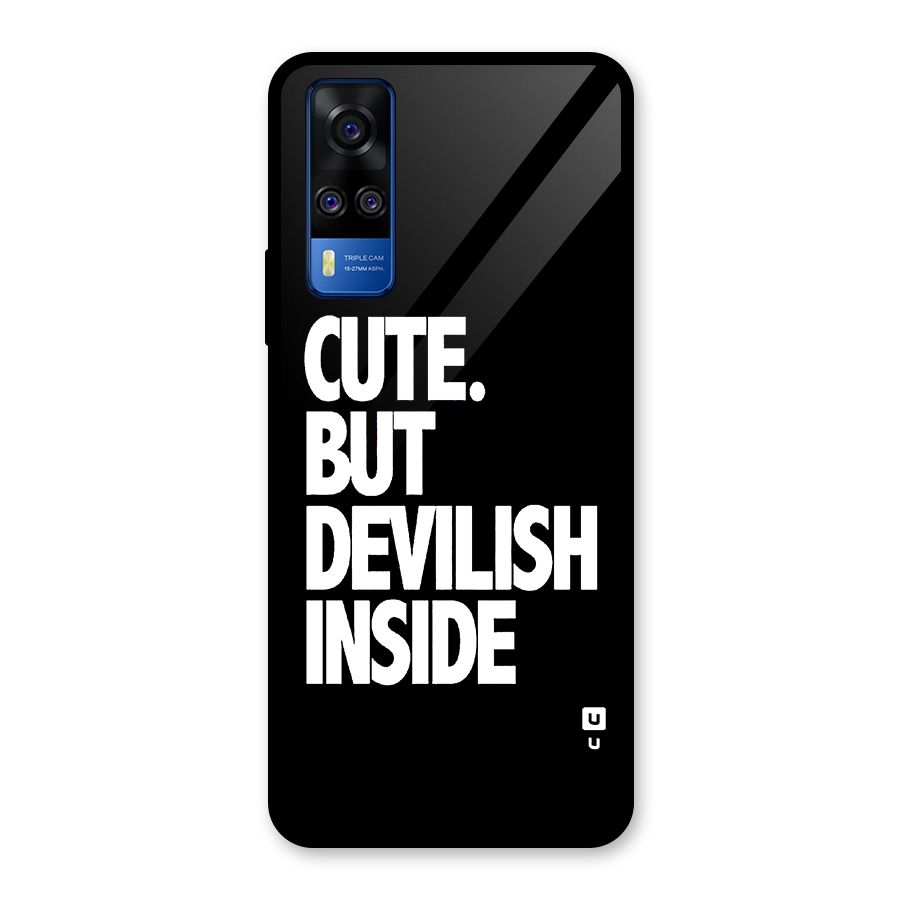 Devil Inside Glass Back Case for Vivo Y31