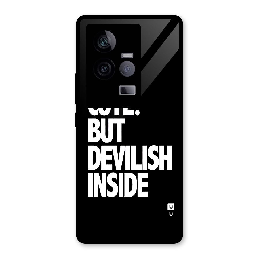 Devil Inside Glass Back Case for Vivo iQOO 11 5G