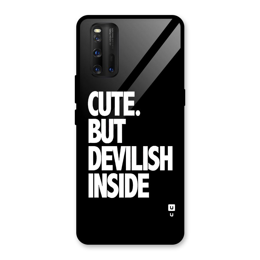 Devil Inside Glass Back Case for Vivo iQOO 3