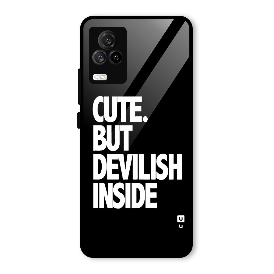 Devil Inside Glass Back Case for Vivo iQOO 7 Legend 5G