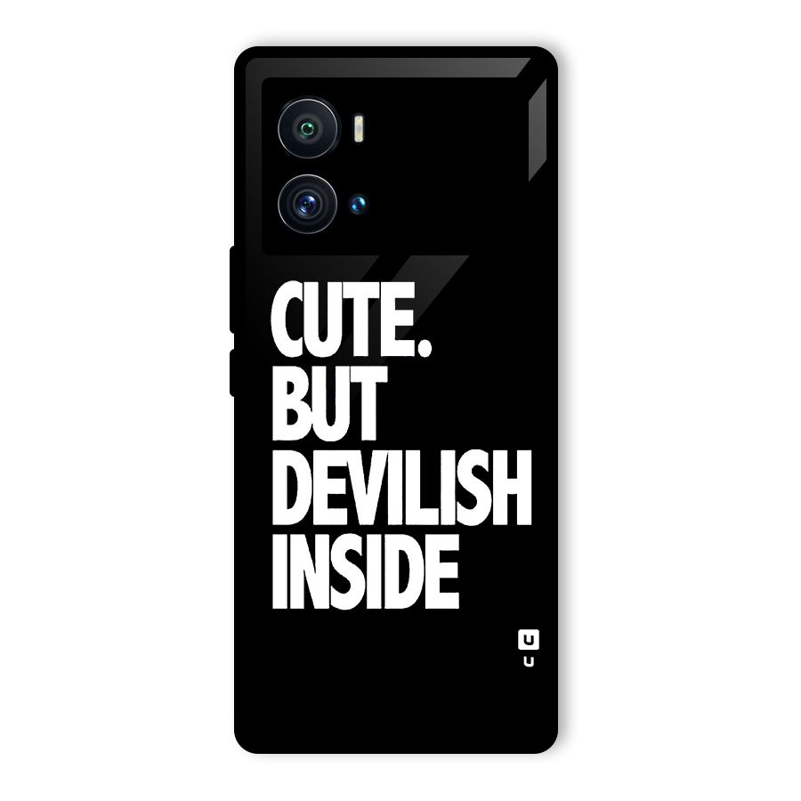 Devil Inside Glass Back Case for Vivo iQOO 9 Pro