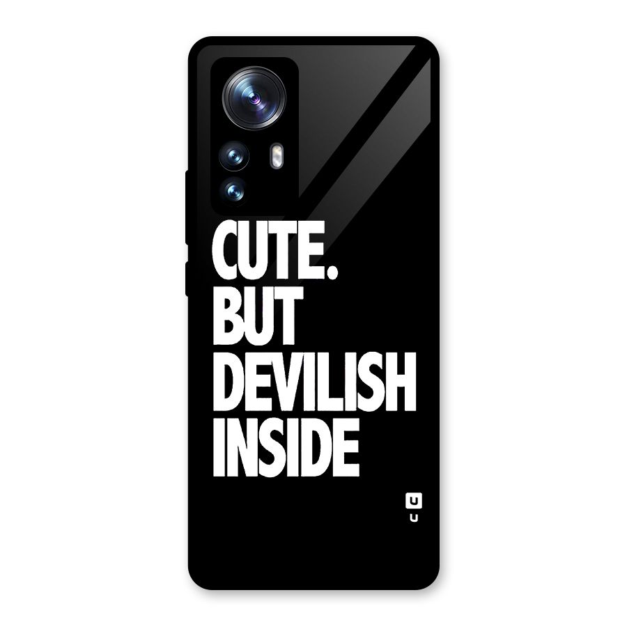 Devil Inside Glass Back Case for Xiaomi 12 Pro