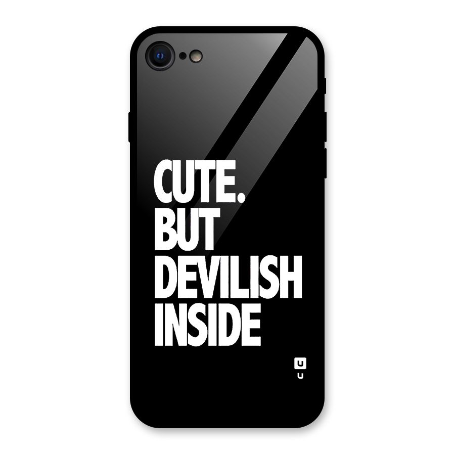 Devil Inside Glass Back Case for iPhone 7