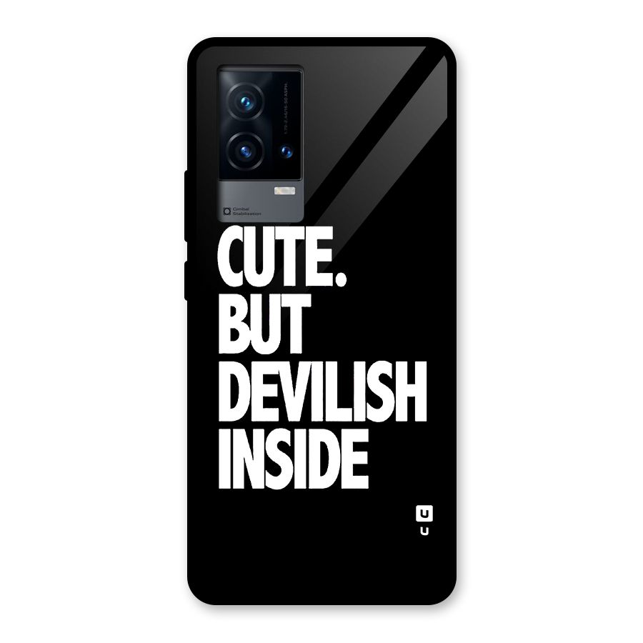 Devil Inside Glass Back Case for iQOO 9 5G
