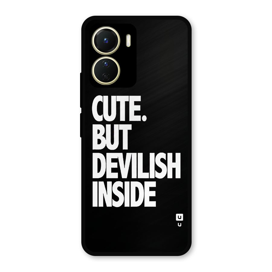 Devil Inside Metal Back Case for Vivo T2x