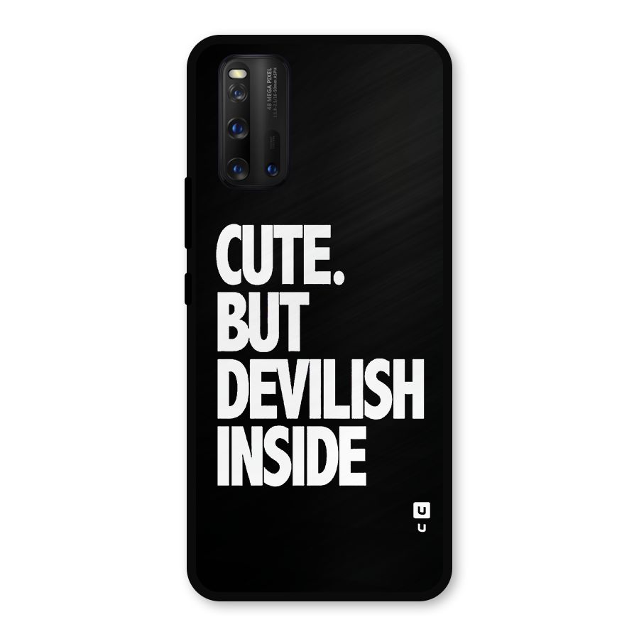 Devil Inside Metal Back Case for iQOO 3