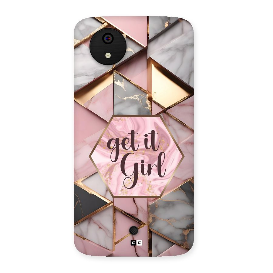 Diamond Girl Back Case for Canvas A1  AQ4501