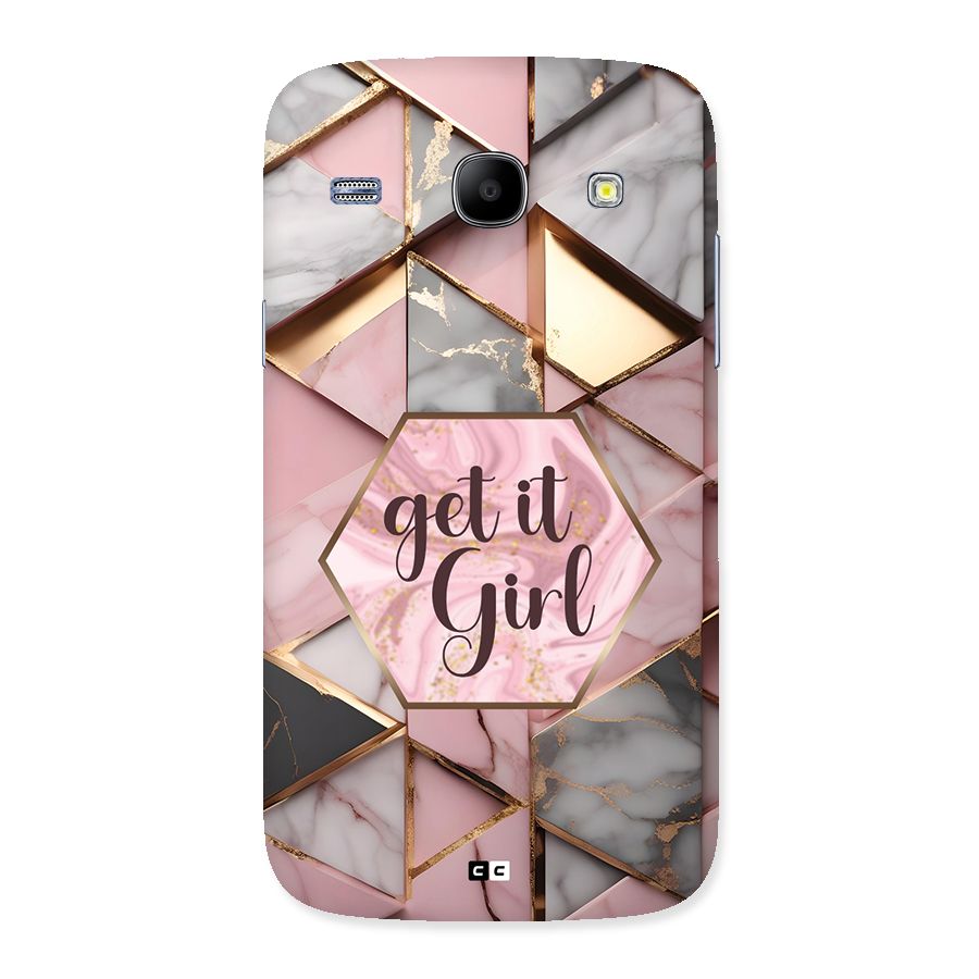 Diamond Girl Back Case for Galaxy Core