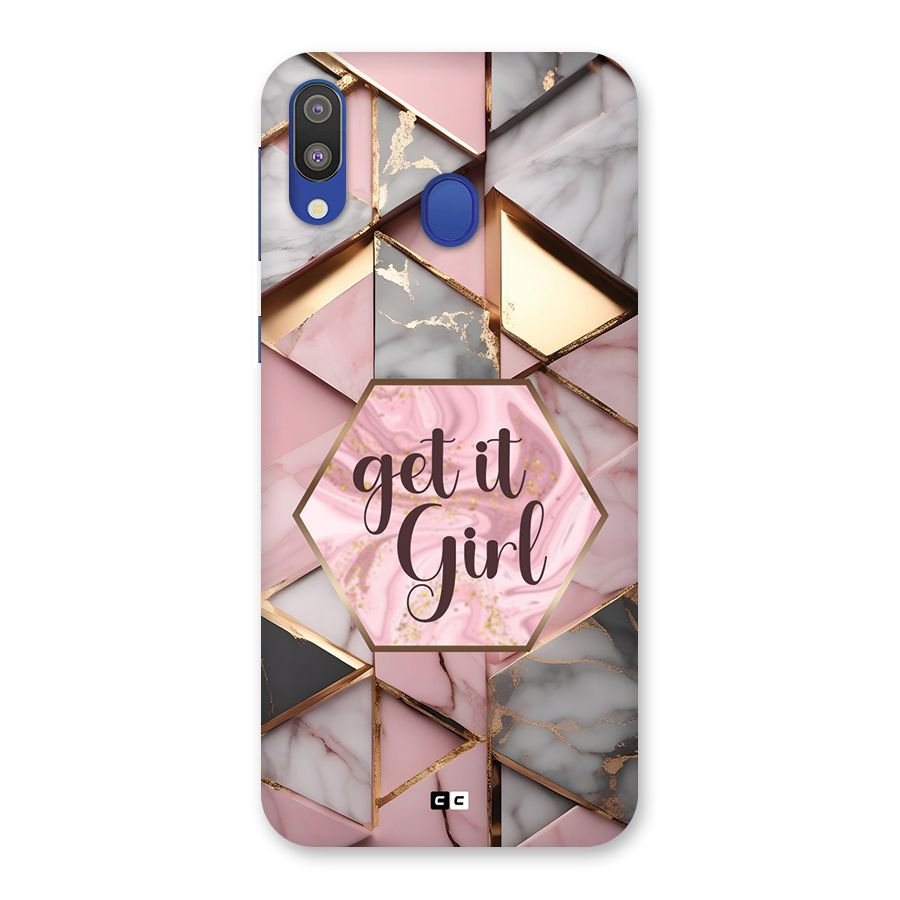 Diamond Girl Back Case for Galaxy M20