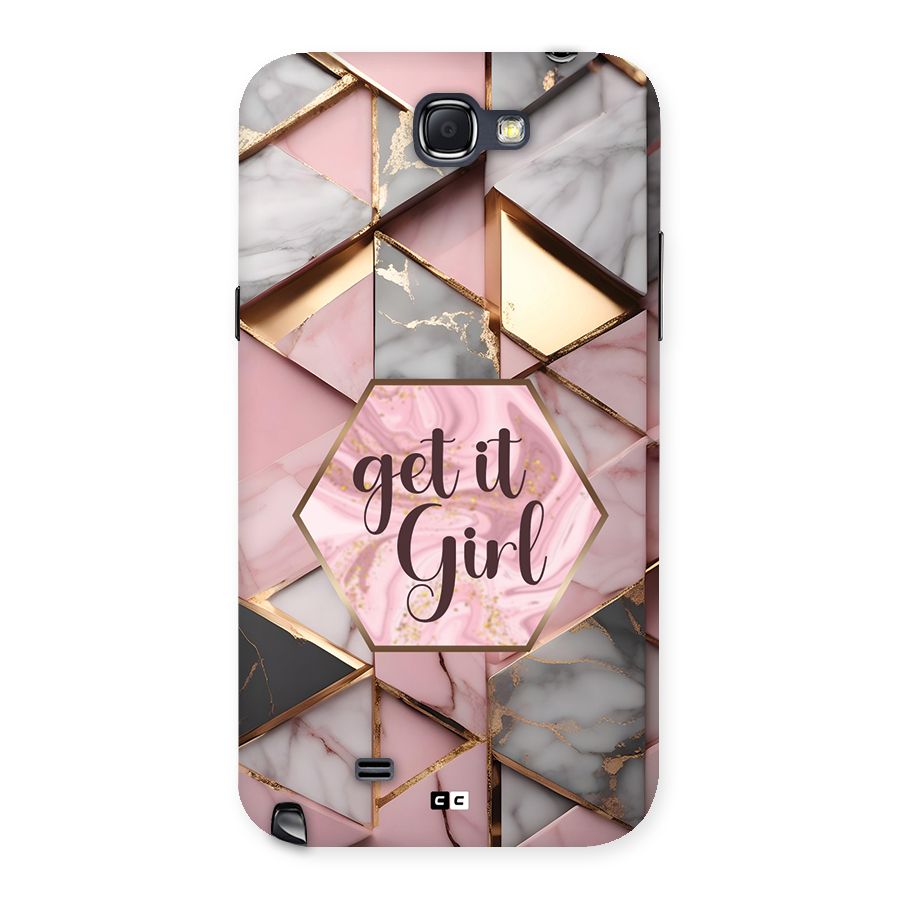 Diamond Girl Back Case for Galaxy Note 2