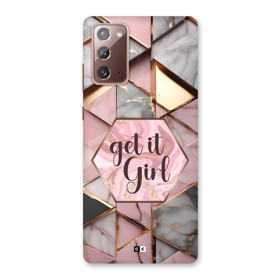 Diamond Girl Back Case for Galaxy Note 20