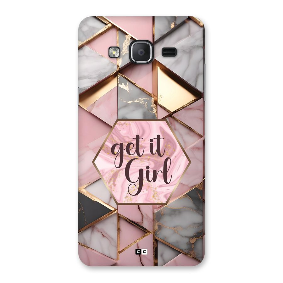 Diamond Girl Back Case for Galaxy On7 2015