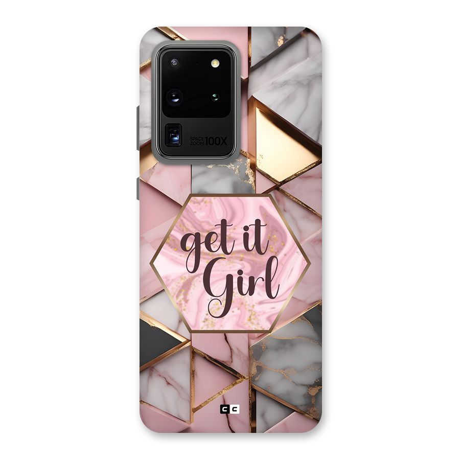 Diamond Girl Back Case for Galaxy S20 Ultra