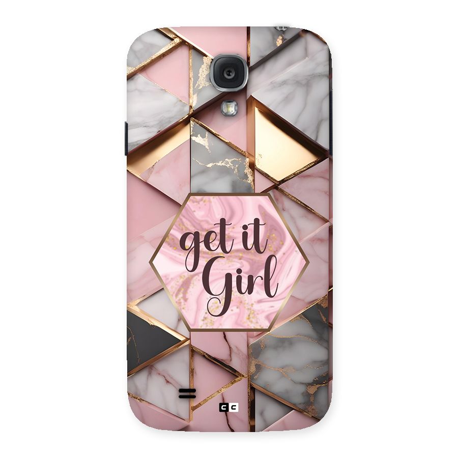 Diamond Girl Back Case for Galaxy S4