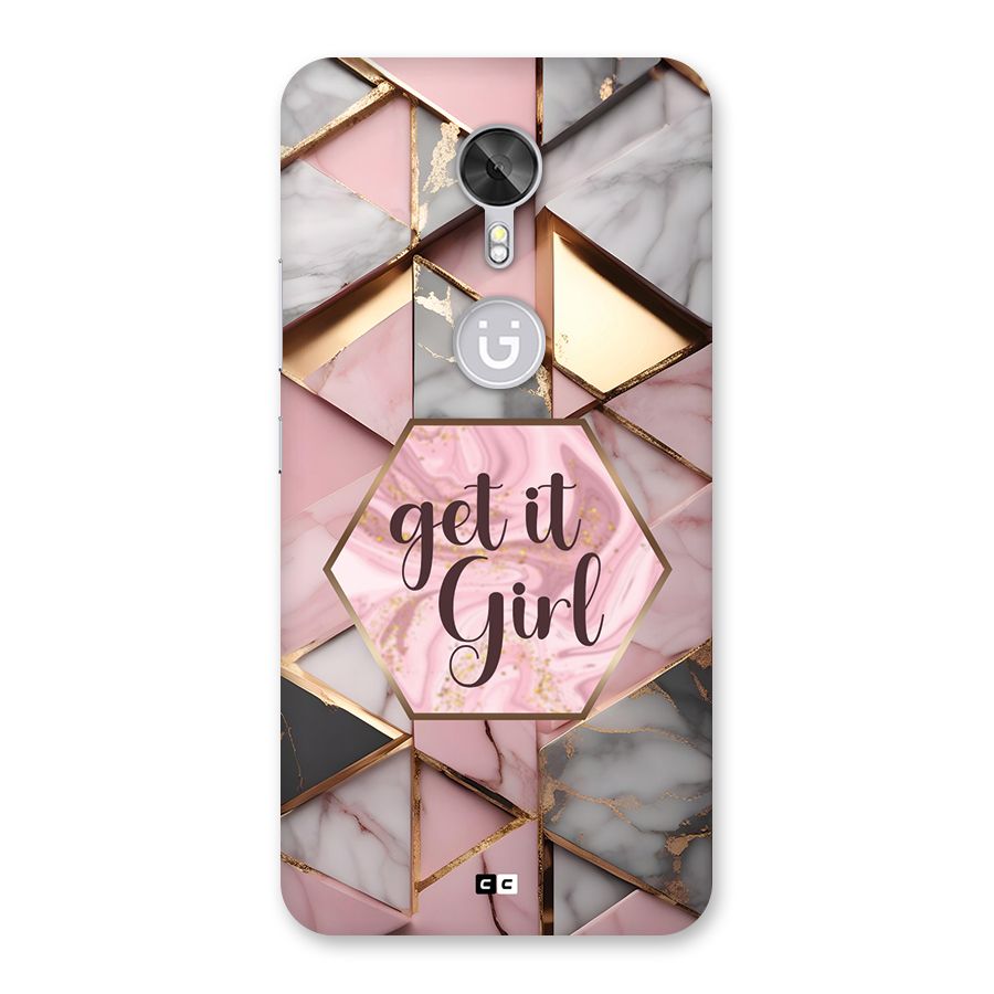 Diamond Girl Back Case for Gionee A1