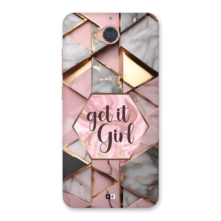 Diamond Girl Back Case for Gionee S6 Pro