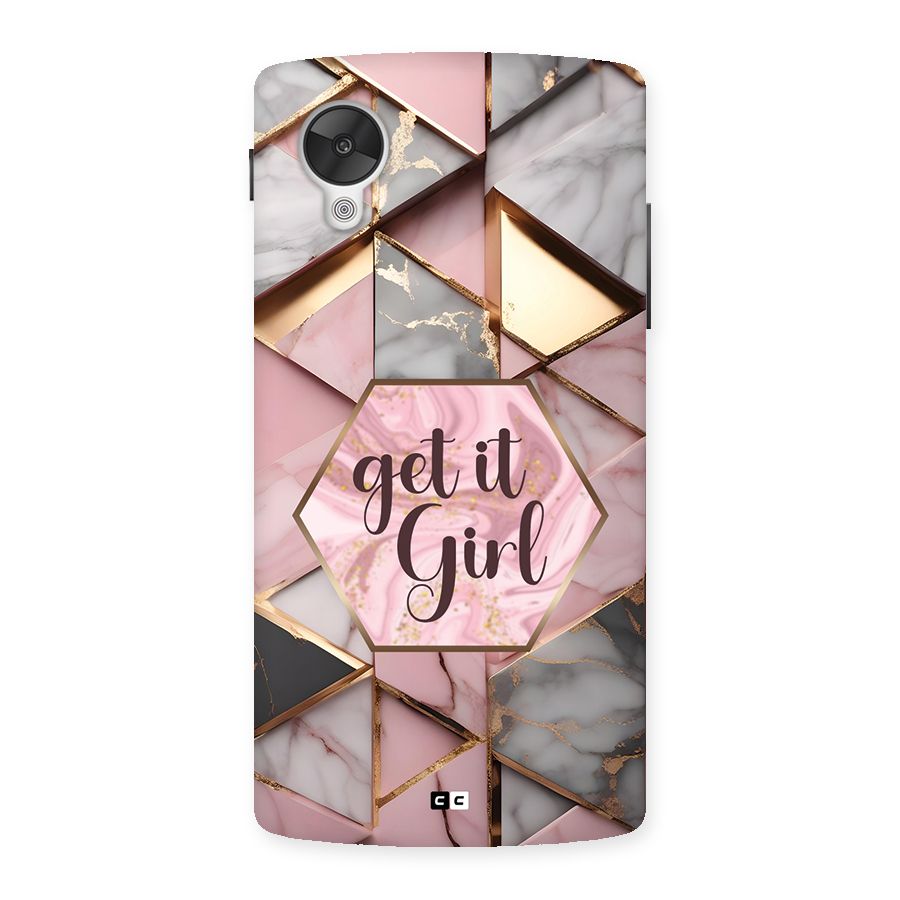Diamond Girl Back Case for Google Nexus 5