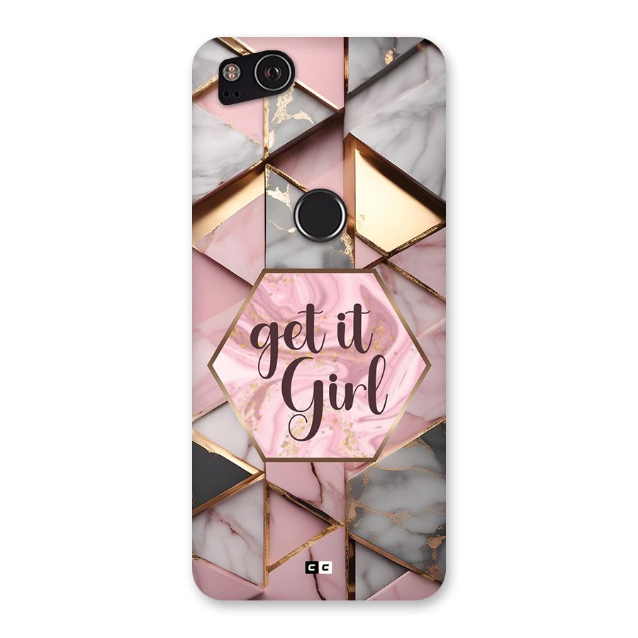Diamond Girl Back Case for Google Pixel 2