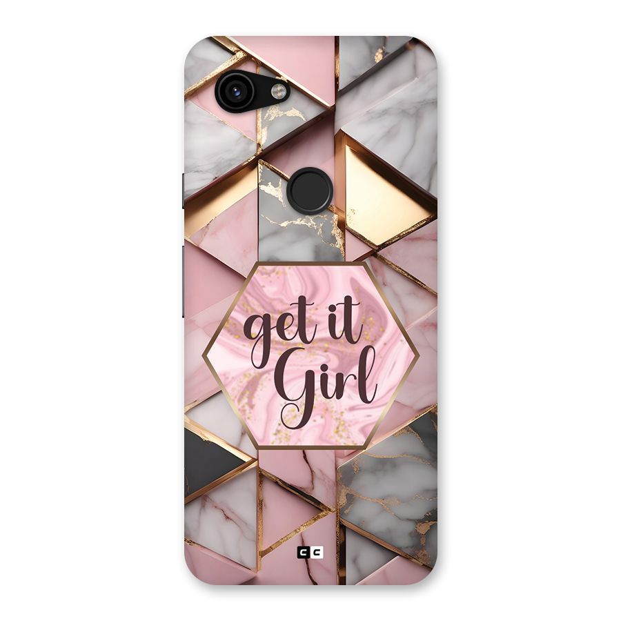 Diamond Girl Back Case for Google Pixel 3a