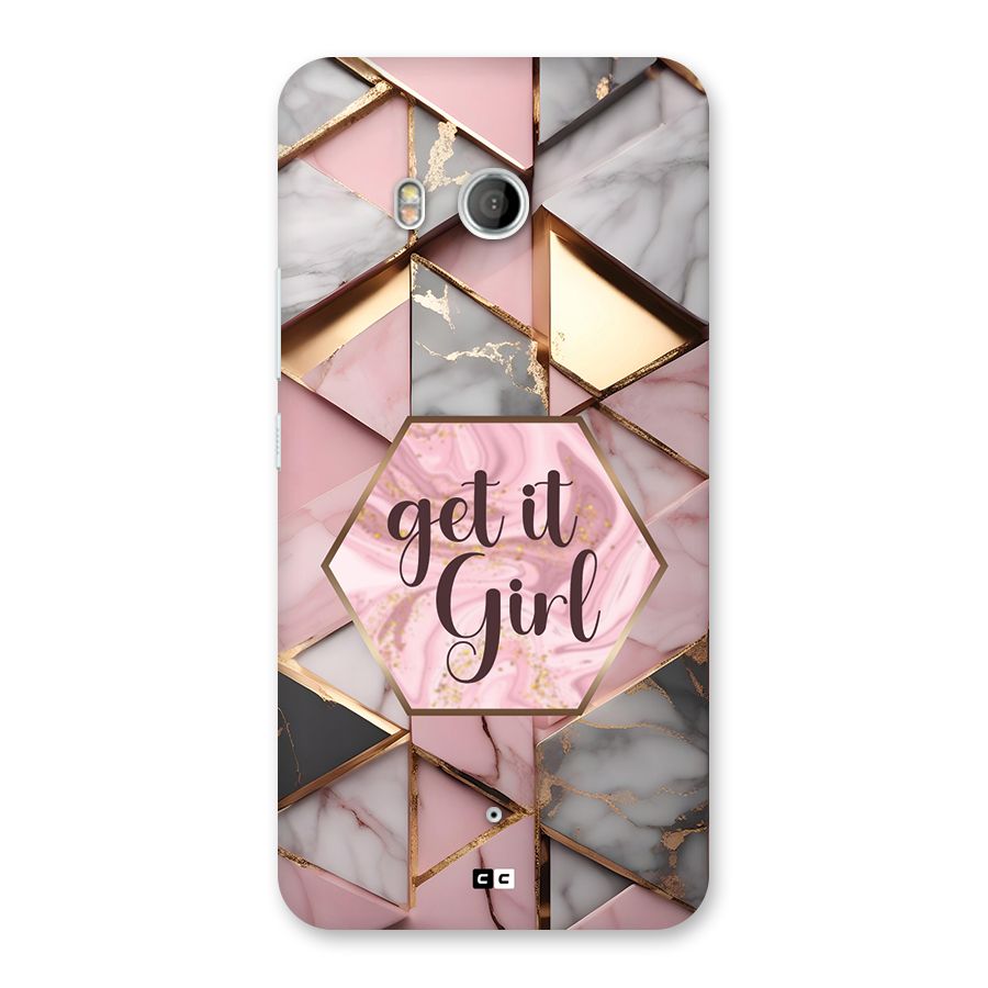 Diamond Girl Back Case for HTC U11