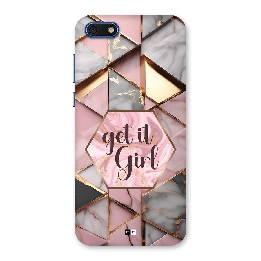 Diamond Girl Back Case for Honor 7s