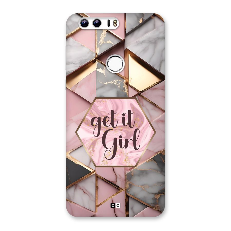 Diamond Girl Back Case for Honor 8