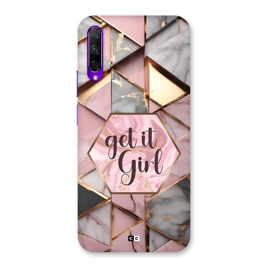 Diamond Girl Back Case for Honor 9X Pro
