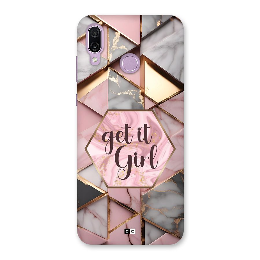 Diamond Girl Back Case for Honor Play