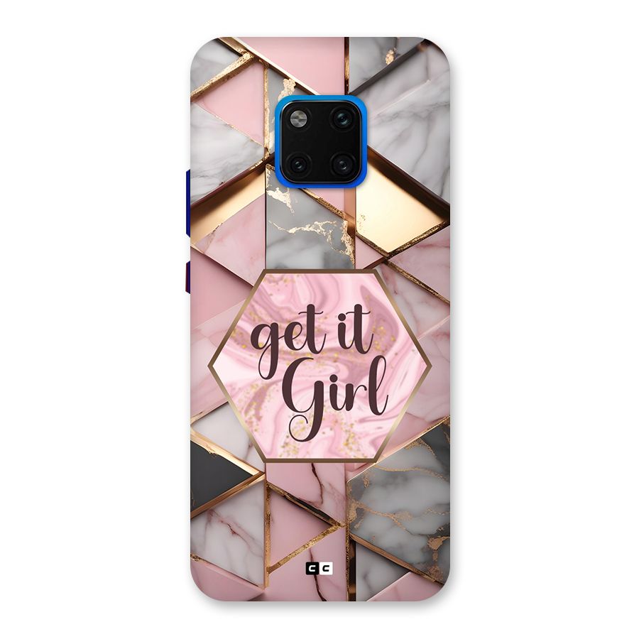 Diamond Girl Back Case for Huawei Mate 20 Pro