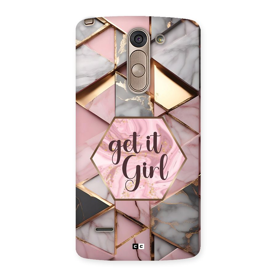 Diamond Girl Back Case for LG G3 Stylus